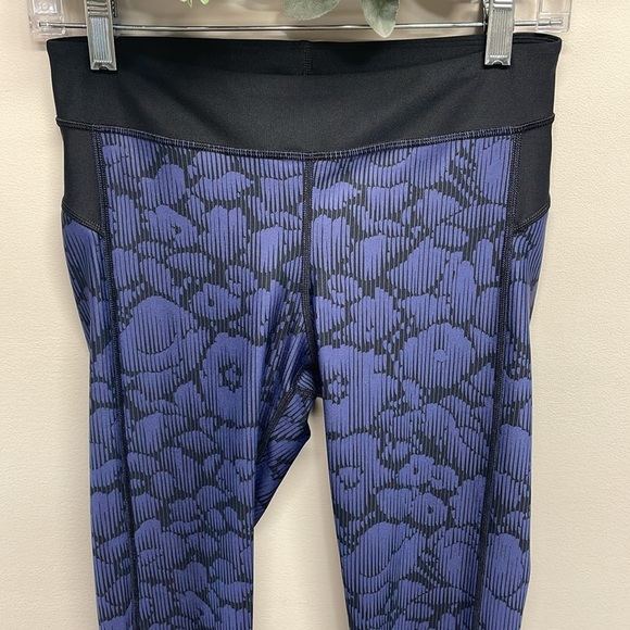 Under Armour 1297911 Geo Print HeatGear Compression Tights Leggings M - Picture 2 of 16